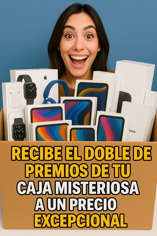 Recibe el doble de premios de tu caja misteriosa a un precio excepcional