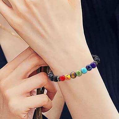 EQUILIBRIO DE LAVA™ - PULSERA 7 CHAKRAS (LIQUIDACION POR CIERRE)