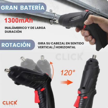 Power Kit™ - Destornillador Eléctrico Maletín con 47 Piezas