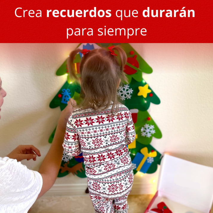 Montessori - Descubre La Magia De La Navidad Con Nuestro Árbol, Más Luces De Regalo