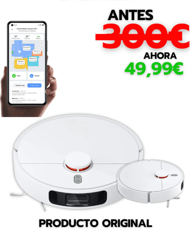 Robot Limpieza RobotSmart® | Oferta