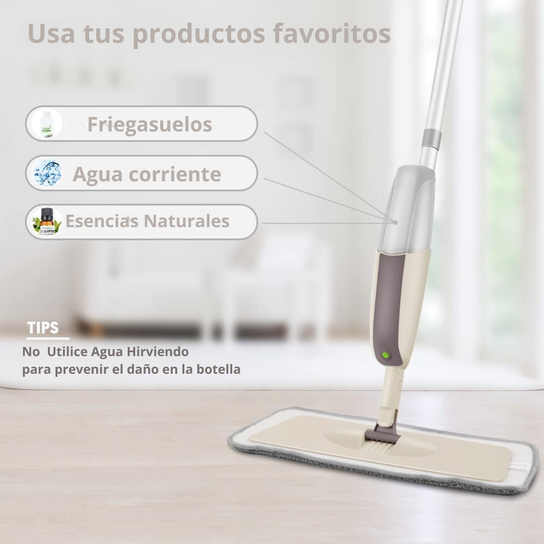 Mopa Microfibra™- con spray pulverizador (Liquidación por Cierre)