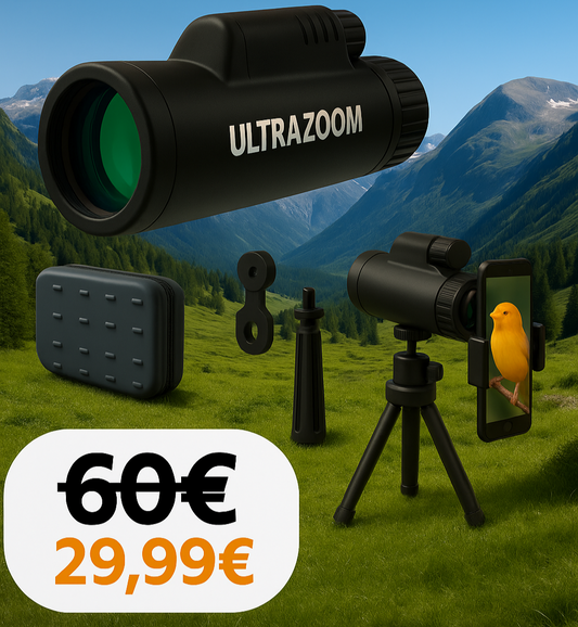 Ultrazoom Telescopio Monocular de Alta Definición